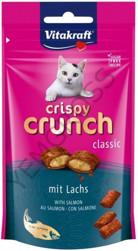 Vitakraft Crispy Crunch Somonlu Kedi Ödül 60Gr (8)