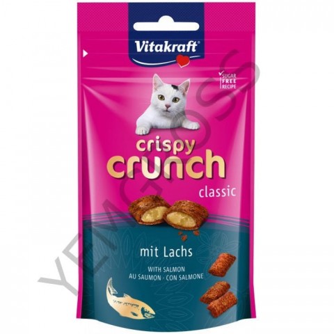 Vitakraft Crispy Crunch Somonlu Kedi Ödül 60Gr (8)