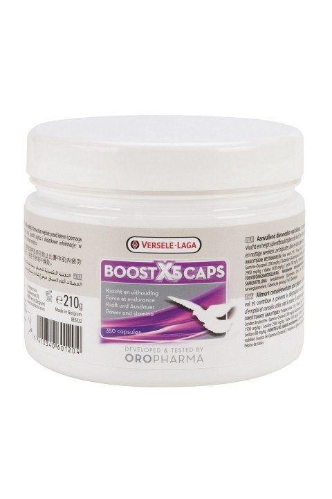 Versele Laga Oropharma Boost X5 Caps Yarış Güvercini Güçlendirici 350 Kapsül