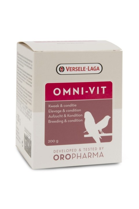 Versele Laga Oropharma Omni-Vit Üreme ve Kondisyon Vitamini 200 Gr