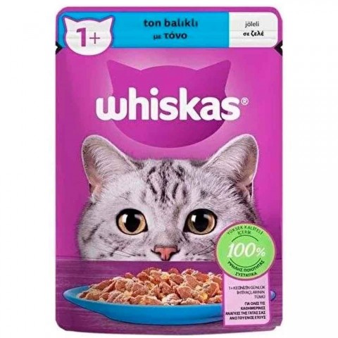 WHISKAS TON BALIKLI  POUCH - 85 GR (KOLİ: 28 ADET)
