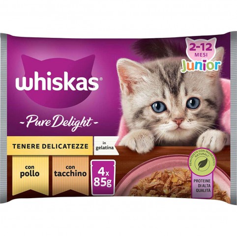 Whiskas Pure Delight 4 lü Paket