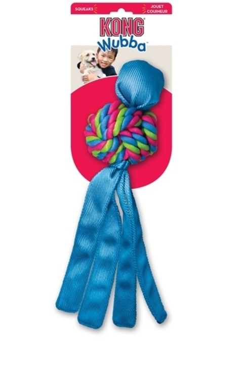 Kong Wubba Weaves Sesli Köpek Oyuncağı L 34cm