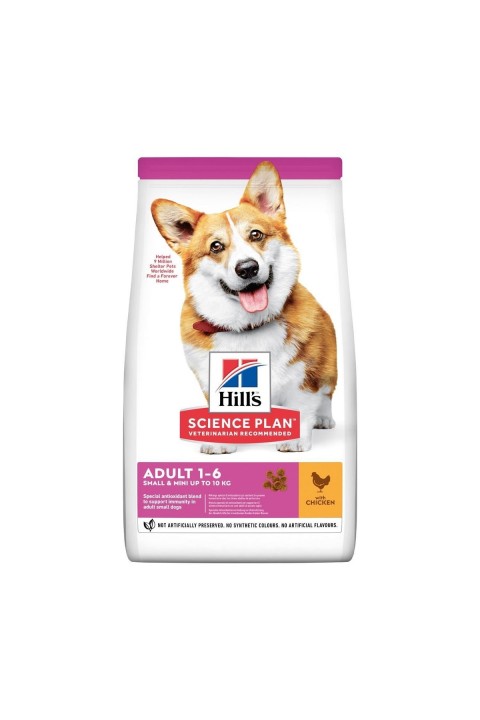 Hill's SP Tavuklu Küçük ve Mini Irk Yetişkin Köpek Maması 6KG